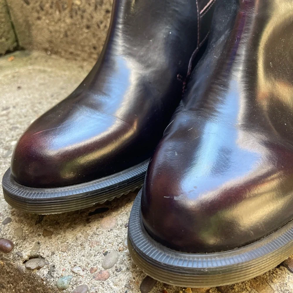 Dr. Martens TERESA CHERRY RED ARCADIA BOOT, size 8 - Picture 5 of 8